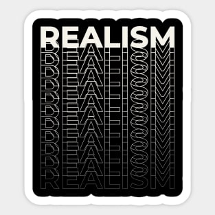Realism Sticker